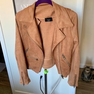 Tan suede jacket